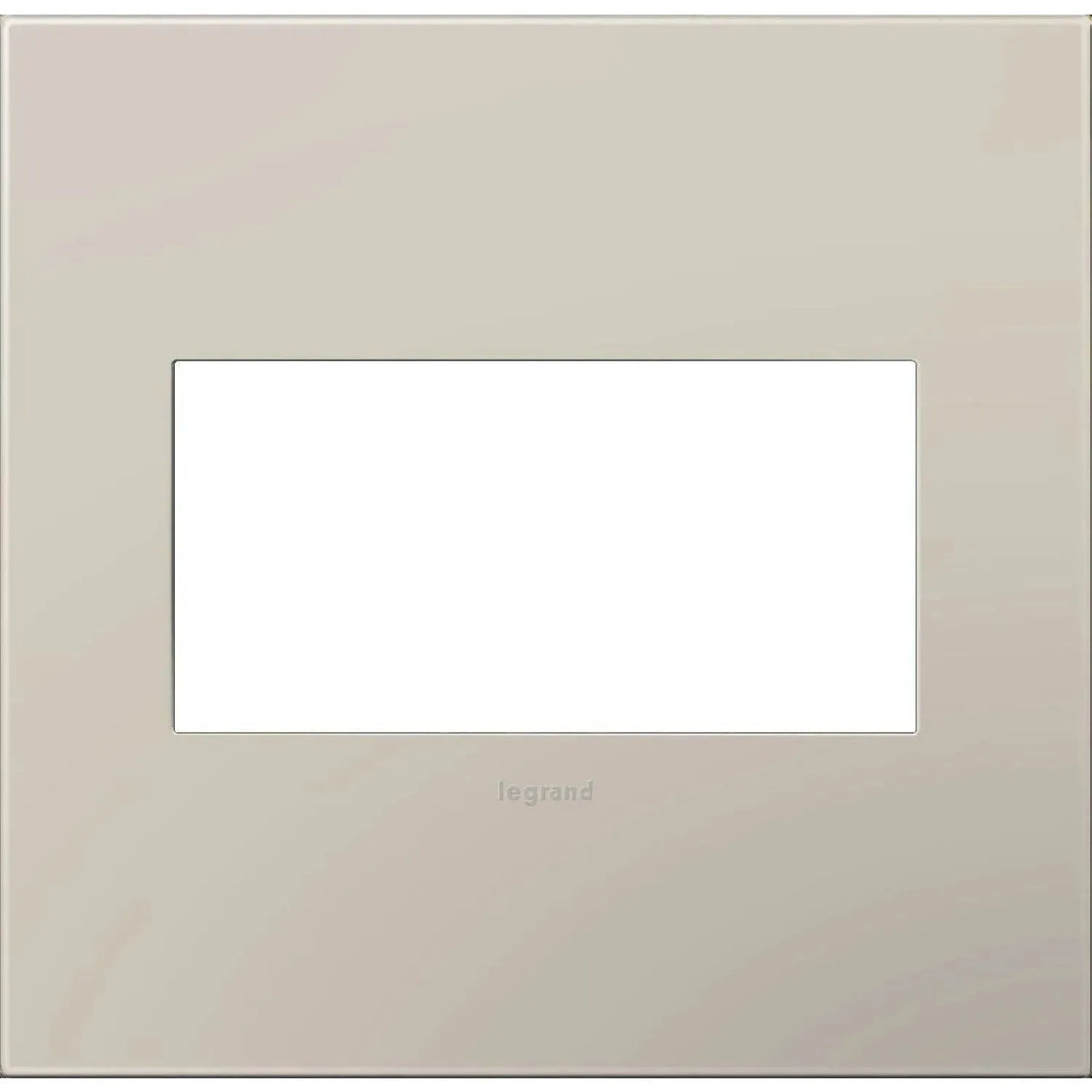 Legrand - adorne® Plastic Two-Gang Screwless Wall Plate - AWP2GGG4 | Montreal Lighting & Hardware