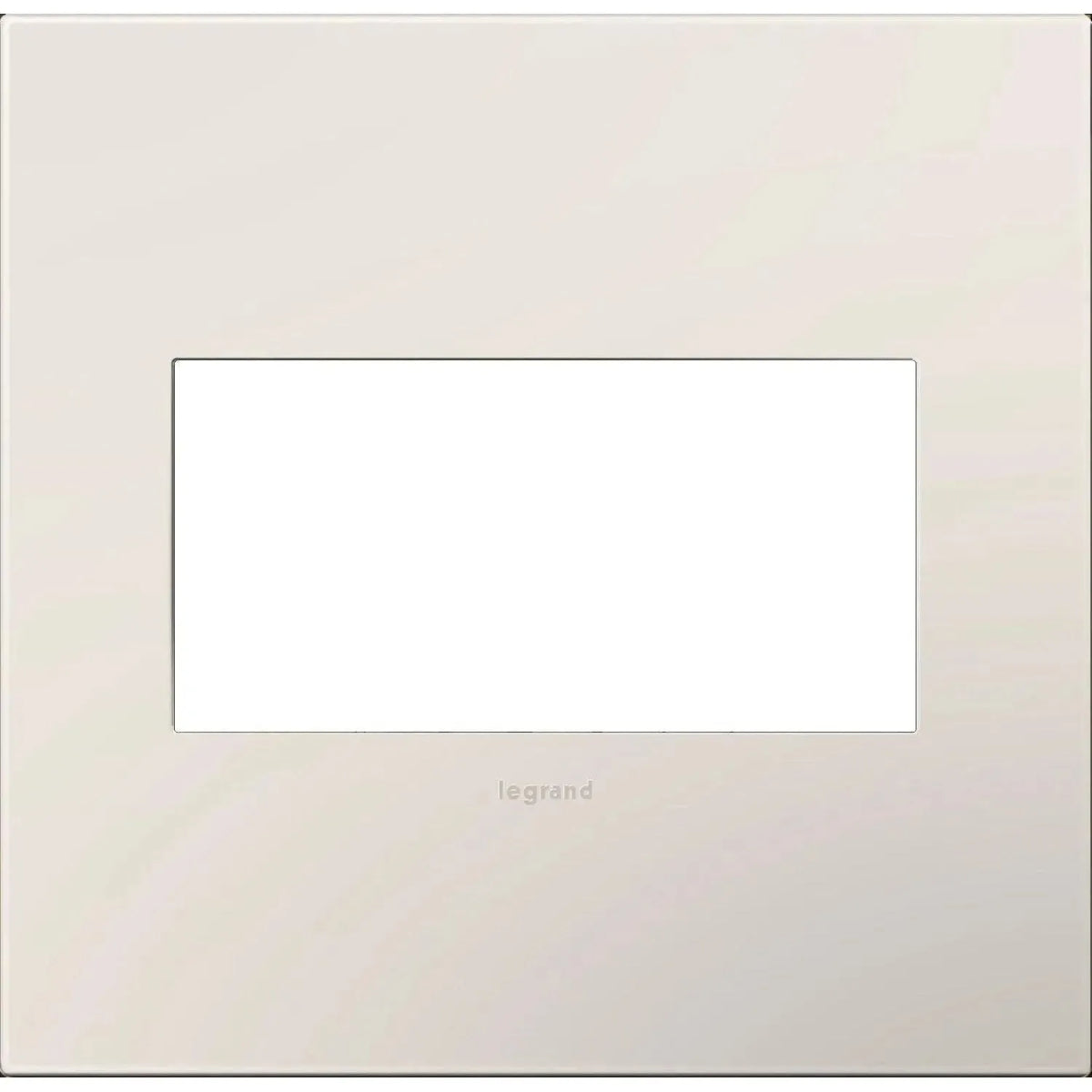 Legrand - adorne® Plastic Two-Gang Screwless Wall Plate - AWP2GLA4 | Montreal Lighting & Hardware