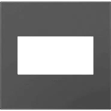 Legrand - adorne® Plastic Two-Gang Screwless Wall Plate - AWP2GMG4 | Montreal Lighting & Hardware