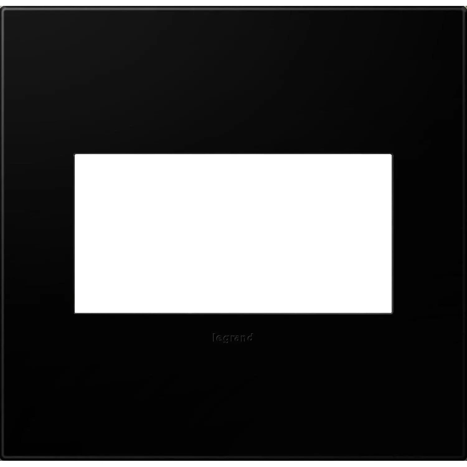 Legrand - adorne® Plastic Two-Gang Screwless Wall Plate - AWP2GNK4 | Montreal Lighting & Hardware
