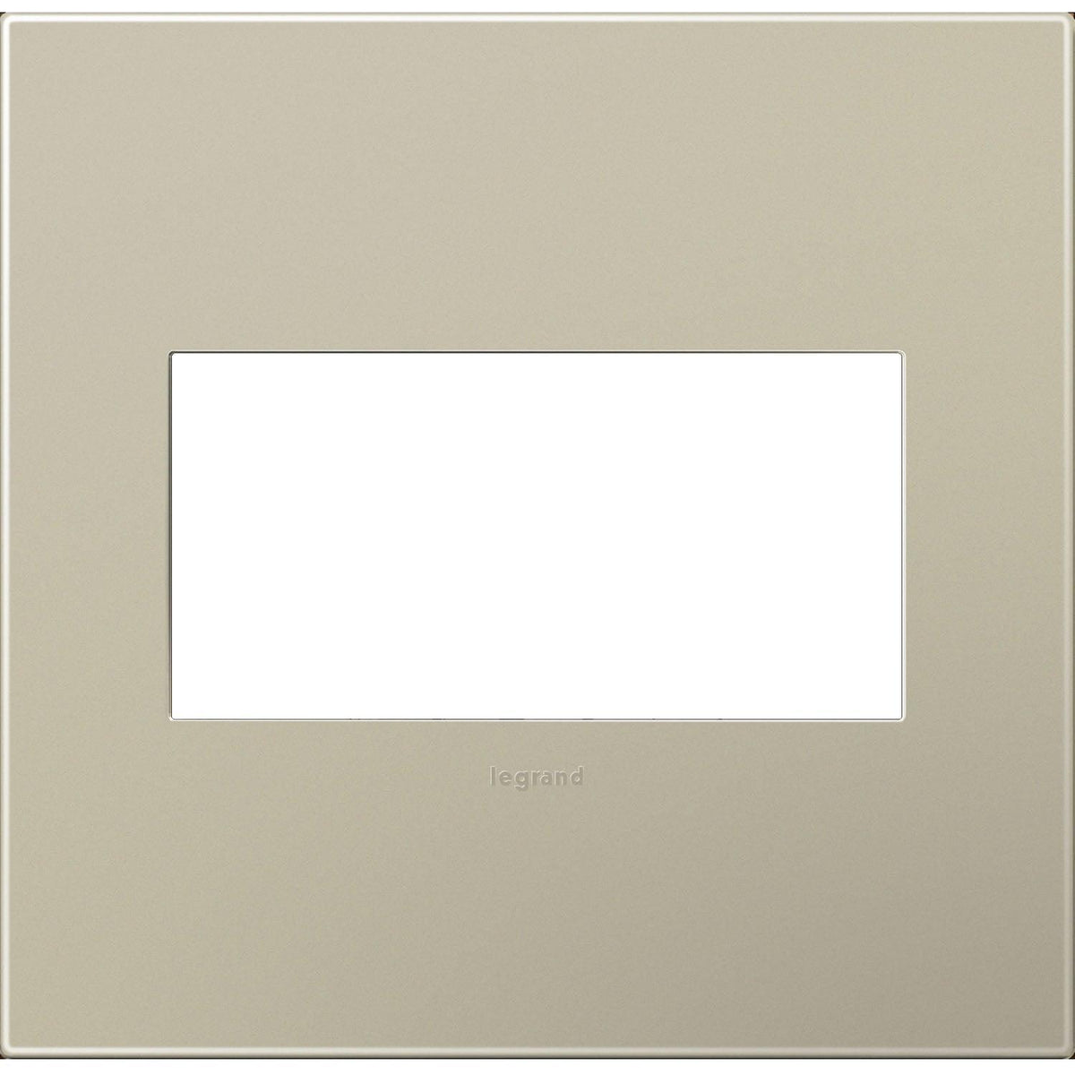 Legrand - adorne® Plastic Two-Gang Screwless Wall Plate - AWP2GTM4 | Montreal Lighting & Hardware