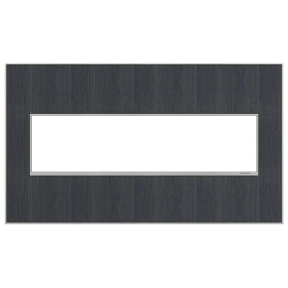 Legrand - adorne® Real Materials Four-Gang Screwless Wall Plate - AWM4GRG4 | Montreal Lighting & Hardware