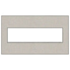 Legrand - adorne® Real Materials Four-Gang Screwless Wall Plate - AWM4GTL4 | Montreal Lighting & Hardware