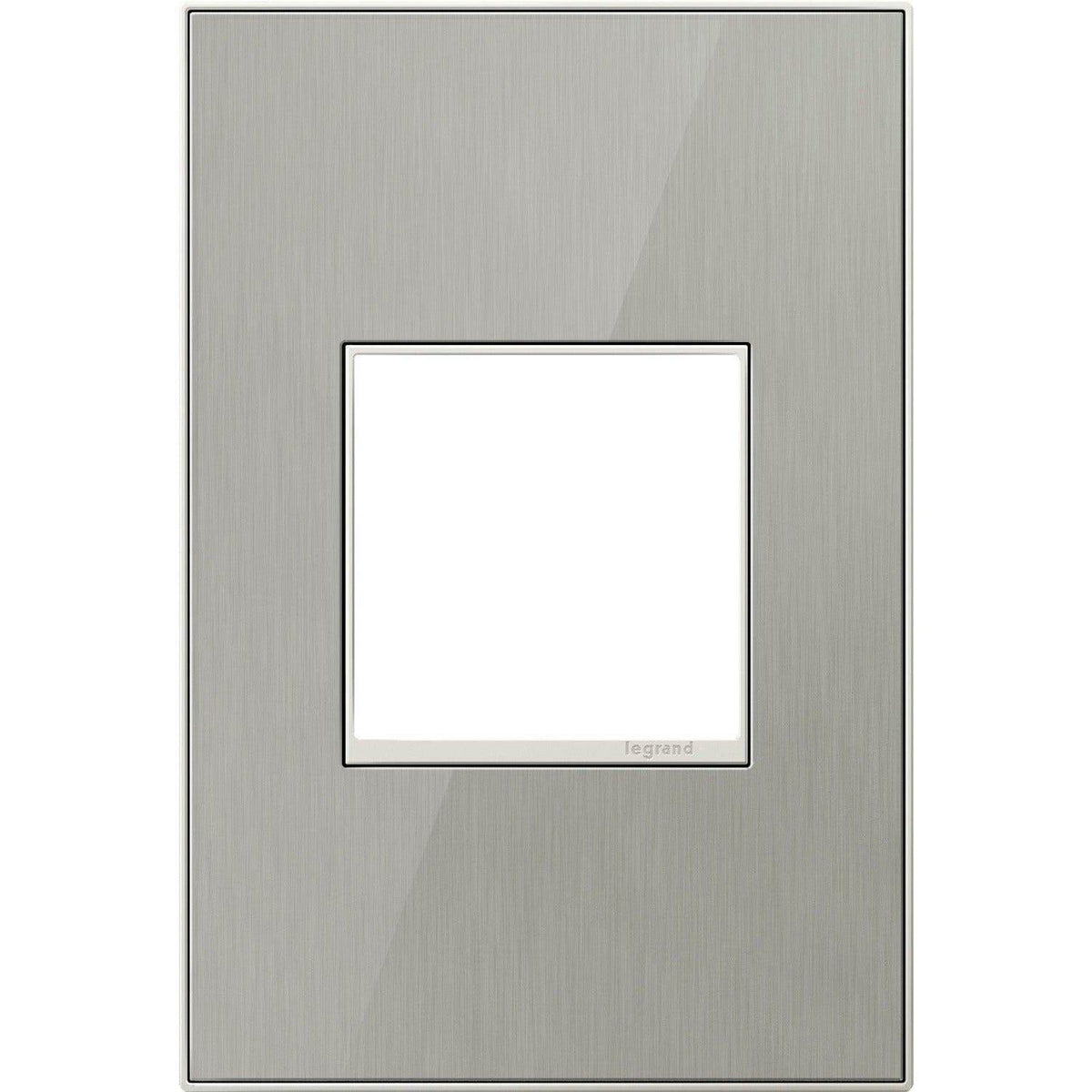 Legrand - adorne® Real Materials One-Gang Screwless Wall Plate - AWM1G2MS4 | Montreal Lighting & Hardware