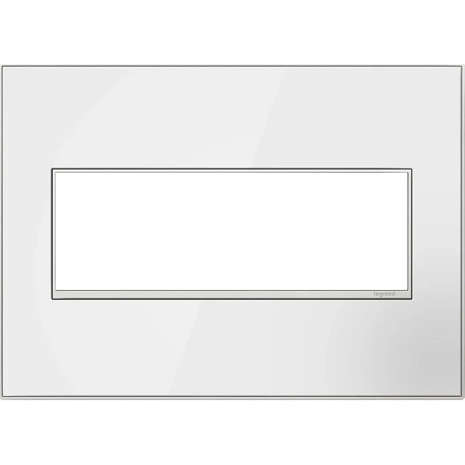 Legrand - adorne® Real Materials Three-Gang Screwless Wall Plate - AWM3GMW4 | Montreal Lighting & Hardware