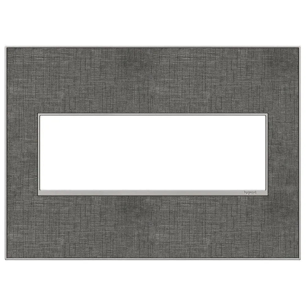 Legrand - adorne® Real Materials Three-Gang Screwless Wall Plate - AWM3GSL4 | Montreal Lighting & Hardware