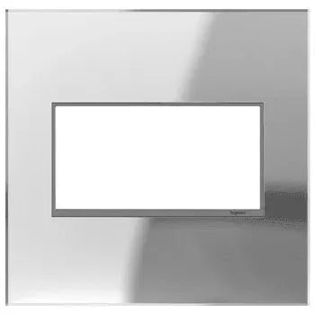 Legrand - adorne® Real Materials Two-Gang Screwless Wall Plate - AWM2GMR1 | Montreal Lighting & Hardware