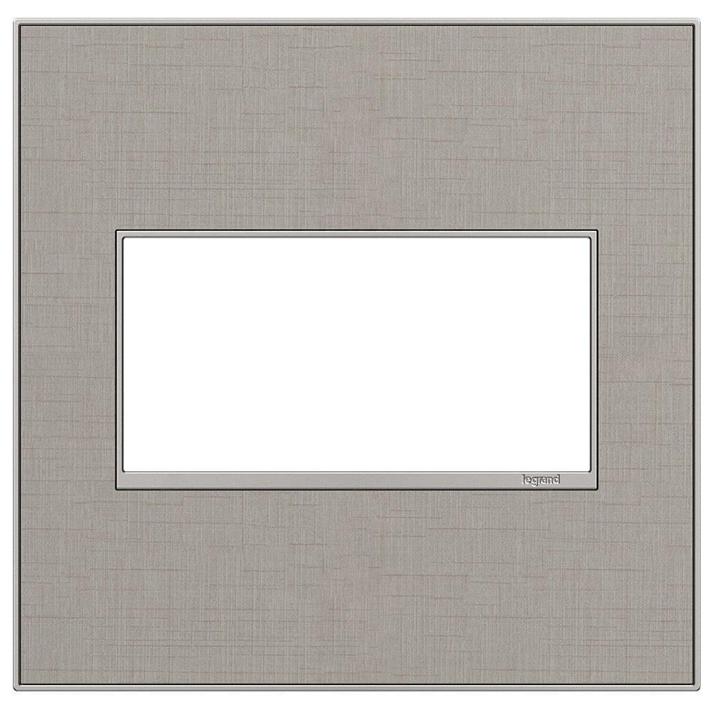 Legrand - adorne® Real Materials Two-Gang Screwless Wall Plate - AWM2GTL4 | Montreal Lighting & Hardware