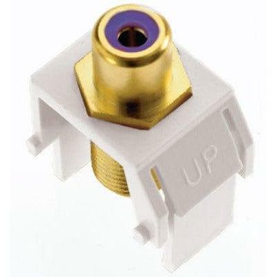 Legrand - adorne® Subwoofer RCA to F-Connector - ACPRCAFW1 | Montreal Lighting & Hardware