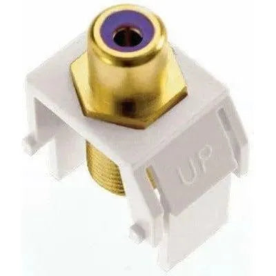 Legrand - adorne® Subwoofer RCA to F-Connector - ACPRCAFW1 | Montreal Lighting & Hardware