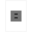 Legrand - adorne® Ultra-Fast USB Type A/A Outlet - ARUSB2AA6M4 | Montreal Lighting & Hardware