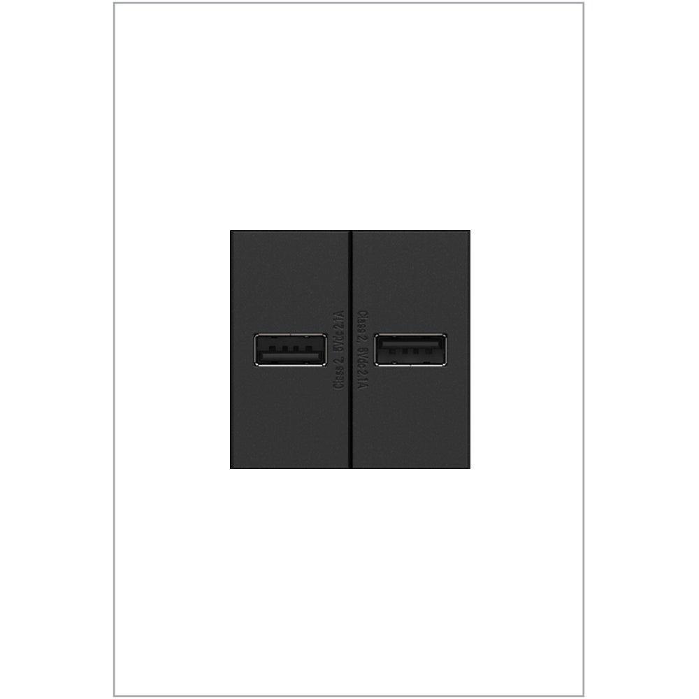 Legrand - adorne® USB Outlet - Half-Size - ARUSBG4 | Montreal Lighting & Hardware