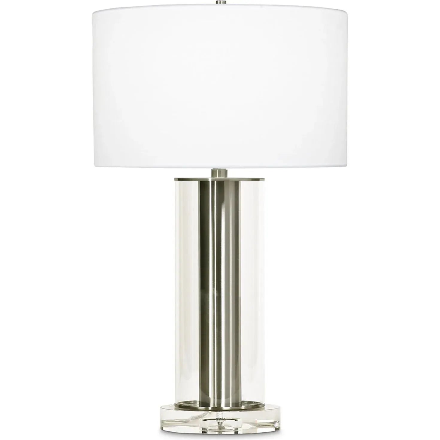 Flow Decor-3701-WHL-Table Lamps-Lilac-Silver