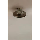 Dounia Home - DH-LILCEIFLU-SM-AB - Lila Ceiling Flush Mount - Antique Brass
