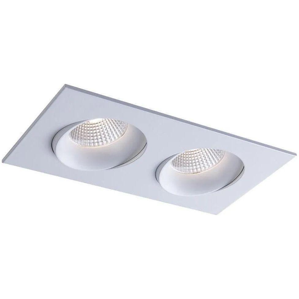 Liteline - LUNA 3.5" 2-light Multiples - RA35M-2L-9G-DTW90WH | Montreal Lighting & Hardware