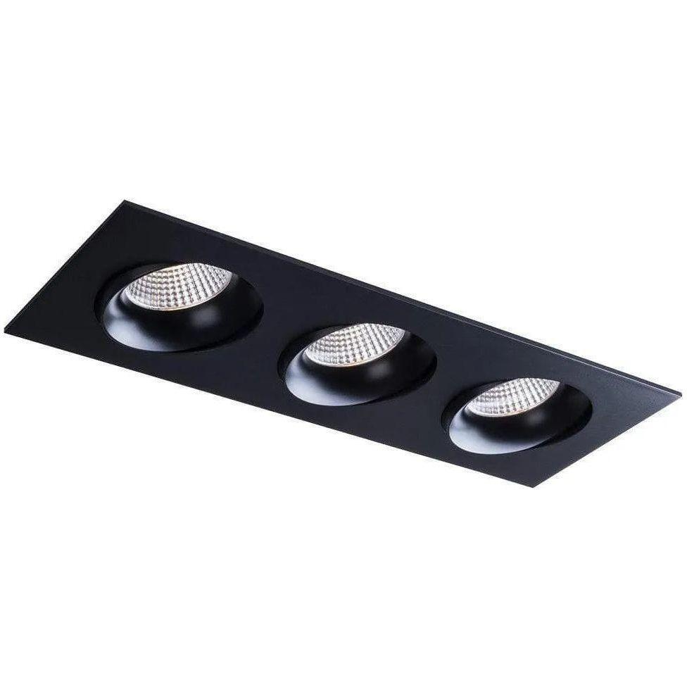 Liteline - LUNA 3.5" 3-light Multiples - RA35M-3L-9G-90BK | Montreal Lighting & Hardware