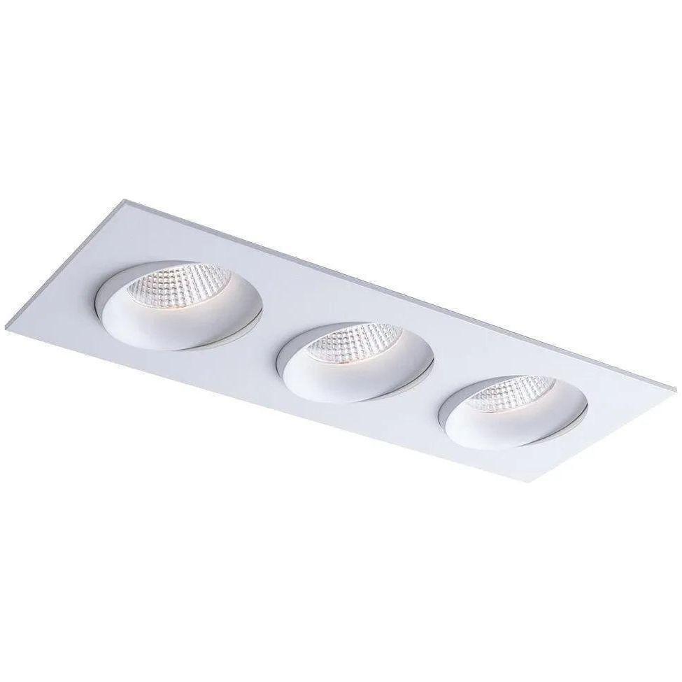 Liteline - LUNA 3.5" 3-light Multiples - RA35M-3L-9G-90WH | Montreal Lighting & Hardware