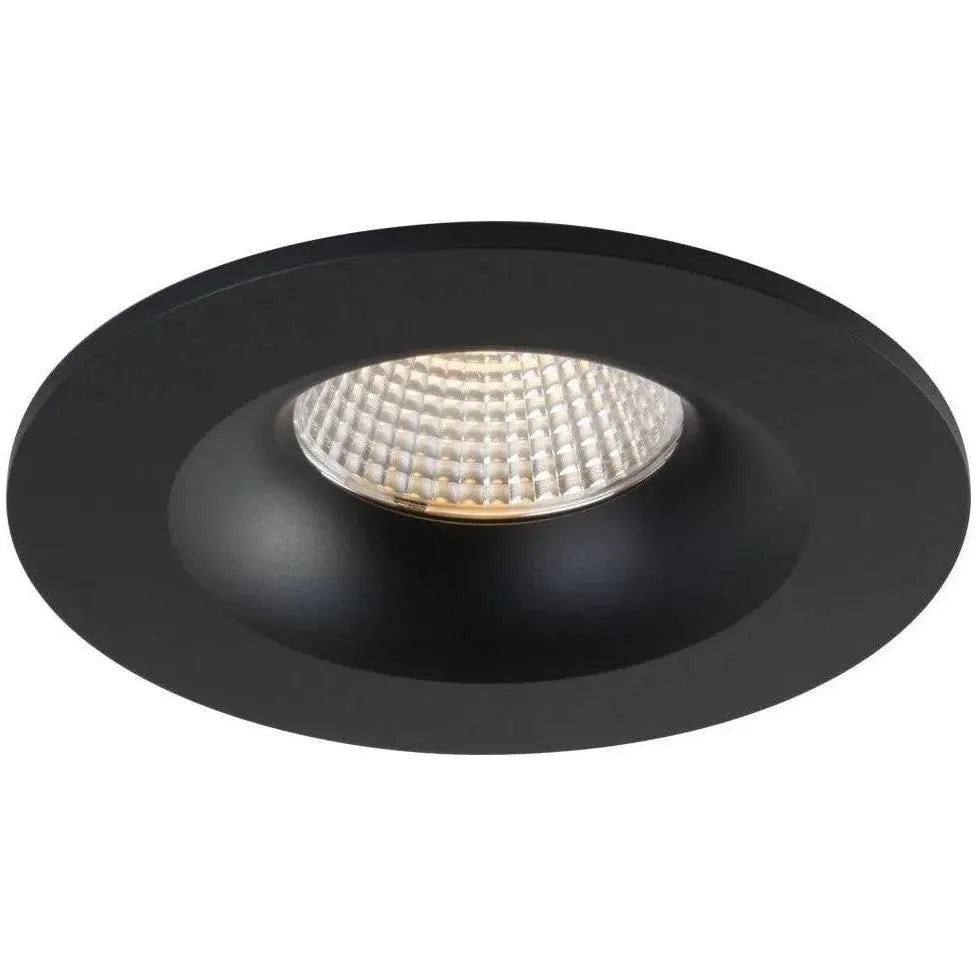 Liteline - LUNA 3.5 Round Fixed - RA35-12F-27K-90BK | Montreal Lighting & Hardware