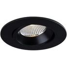 Liteline - LUNA 3.5 Round Regressed Gimbal - RA35-12RG-90BK | Montreal Lighting & Hardware