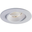 Liteline - LUNA 3.5 Round Regressed Gimbal - RA35-12RG-90WH | Montreal Lighting & Hardware