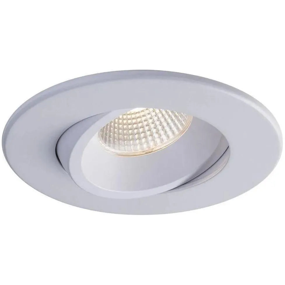 Liteline - LUNA 4 Round Regressed Gimbal - RA4-12RG-90WH | Montreal Lighting & Hardware