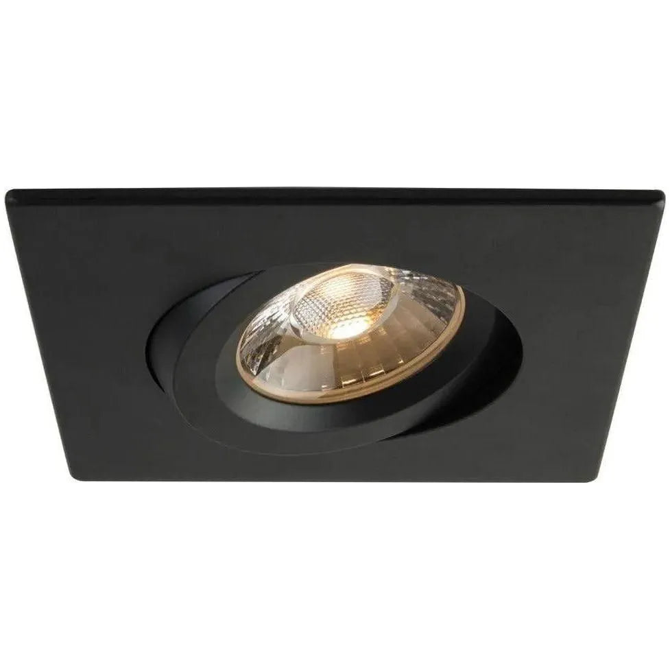 Liteline - LUNA 4 Square Gimbal - RA4S-12G-90BK | Montreal Lighting & Hardware