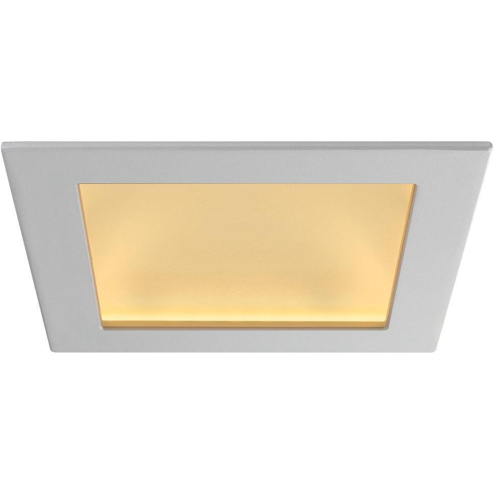 Liteline - SlimLED Indirect 6" Square with Post - SLM6IS-3020DTW-L-WH | Montreal Lighting & Hardware