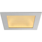 Liteline - SlimLED Indirect 6" Square with Post - SLM6IS-3020DTW-L-WH | Montreal Lighting & Hardware