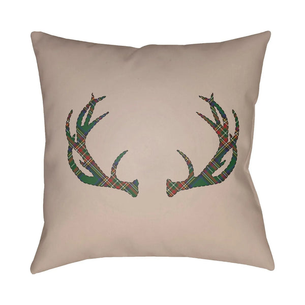 Antlers Accent Pillow