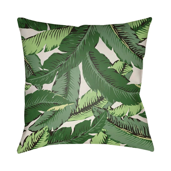 Banana Leaf Accent Pillow