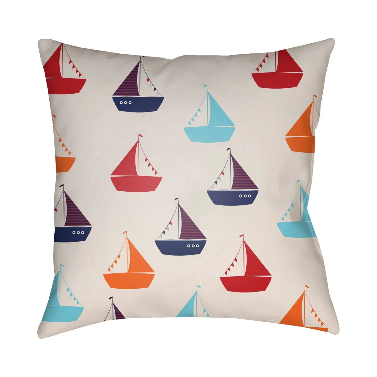 Livabliss - Boats Accent Pillow - LIL017-1818 | Montreal Lighting & Hardware