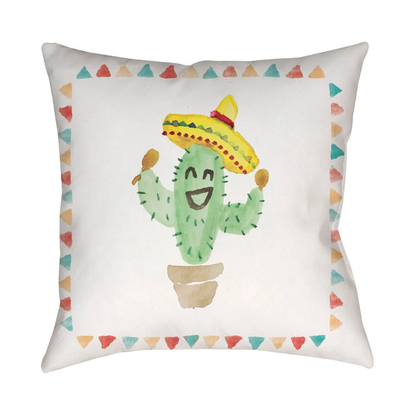 Cactus Accent Pillow