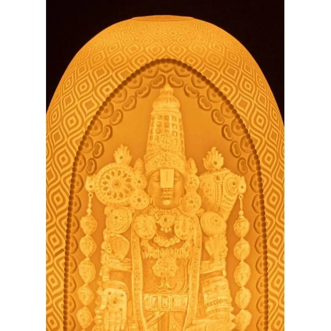 Lladro - Lord Balaji Dome Table Lamp - 1024281 | Montreal Lighting & Hardware