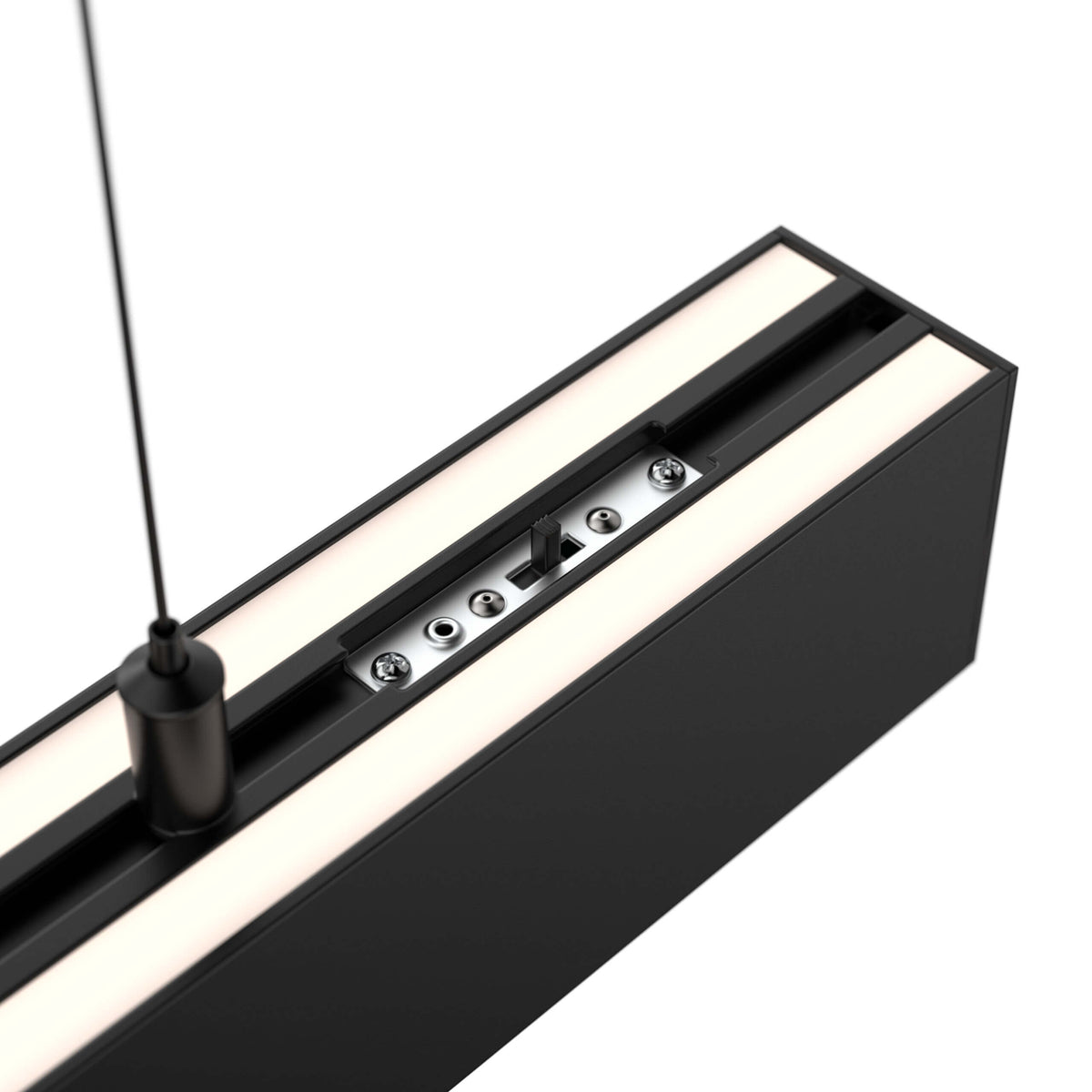 Boulevard 48" Linear Pendant with Aircraft Cords