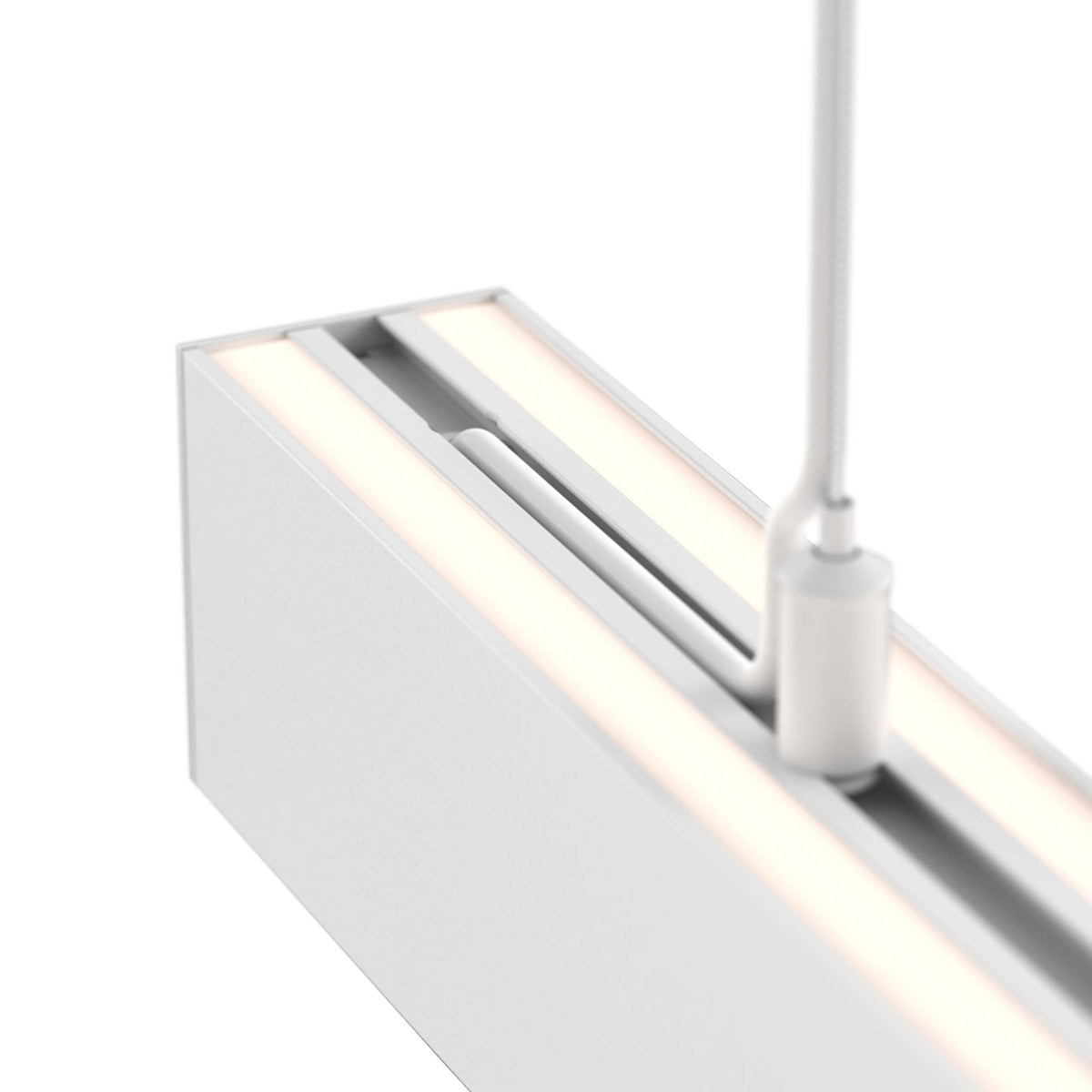 Boulevard 48" Linear Pendant with Aircraft Cords