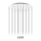 Lodes - 30 Light Jefferson Mini - Cluster Composition - 1 x R04L36 1000MU, 30 x 16821 4227U | Montreal Lighting & Hardware