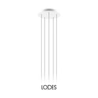 Lodes - 5 Light Jefferson Mini and Small - Cluster Composition - 1 x R04L05 1000MU, 2 x 16822 5027U, 3 x 16821 5027U | Montreal Lighting & Hardware