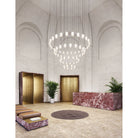 Lodes - 68 Light Jefferson Mini and Small - Cluster Composition - 68 x R01L01 1000U, 12 x CCPRO40-A, 46 x 16822 5027U, 22 x 16821 5027U | Montreal Lighting & Hardware