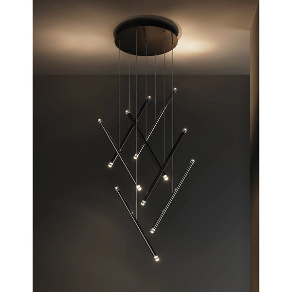 Nano Duo à 7 lumières A-Tube - Composition en grappes