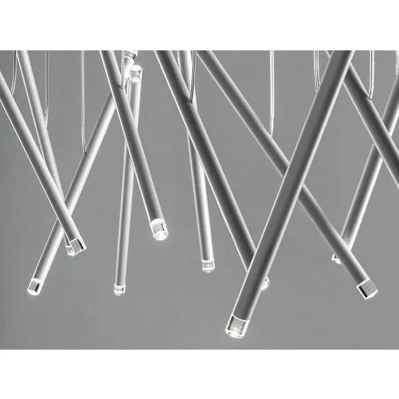 Lodes - A-Tube Nano Duo 14-Light Rectangular Pendant - R05L14 1000MU + 14 x 15825 1020U | Montreal Lighting & Hardware