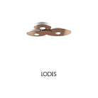 Lodes - Bugia Triple Ceiling Lamps - 16133 4630U | Montreal Lighting & Hardware