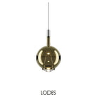 Lodes - Sky-Fall Round Suspension Lamps - 14824 7127U | Montreal Lighting & Hardware