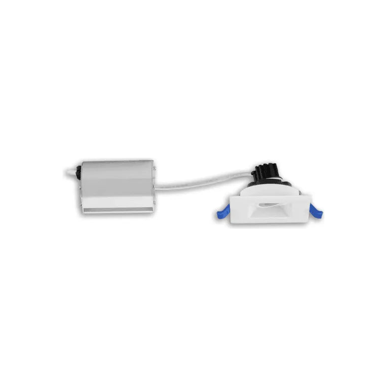Lotus LED Lights - 2" Square Regressed Gimbal LED Recessed Light - LSG2-27K-BK | Montreal Lighting & Hardware
