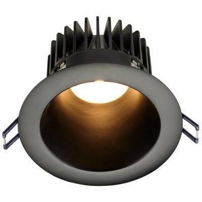 Lotus LED Lights - 4" Round Deep Regressed LED Recessed Light - LD4R-27K-4R-BR-BT | Montreal Lighting & Hardware