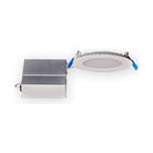 Lotus LED Lights - 4" Round Super Thin Economy Recessed Light - LB4R/30K/BK | Montreal Lighting & Hardware