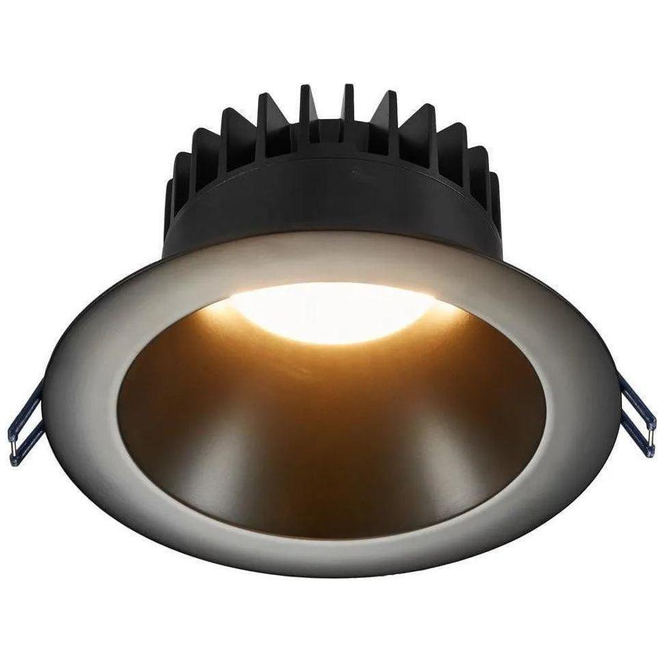 Lotus LED Lights - 6" Round Deep Regressed LED Recessed Light - LD6R-27K-BR-BT | Montreal Lighting & Hardware