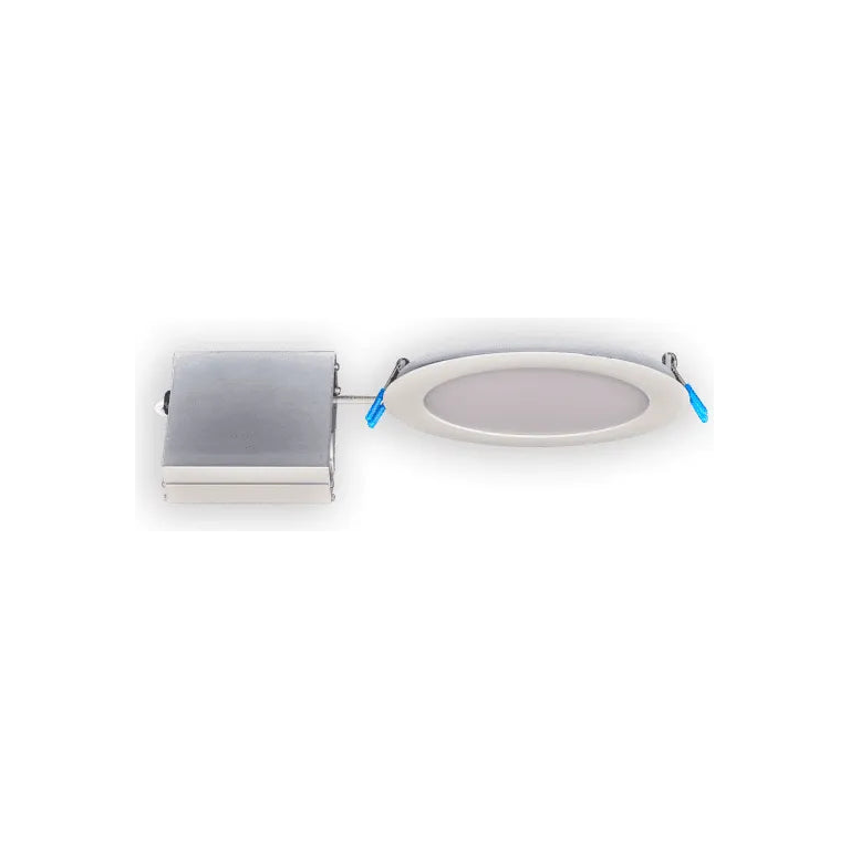 Lotus LED Lights - 6" Round Super Thin Original 12W LED Recessed Light - LY6RCS/30K/WH | Montreal Lighting & Hardware