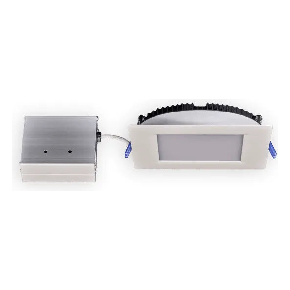 Lotus LED Lights - 6" Square Slim 14W LED Recessed Light - LY6S/30K/BK | Montreal Lighting & Hardware