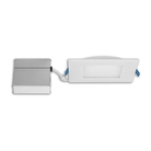 Lotus LED Lights - 6" Square Super Thin LED Recessed Light - LL6S-27K-WH | Montreal Lighting & Hardware