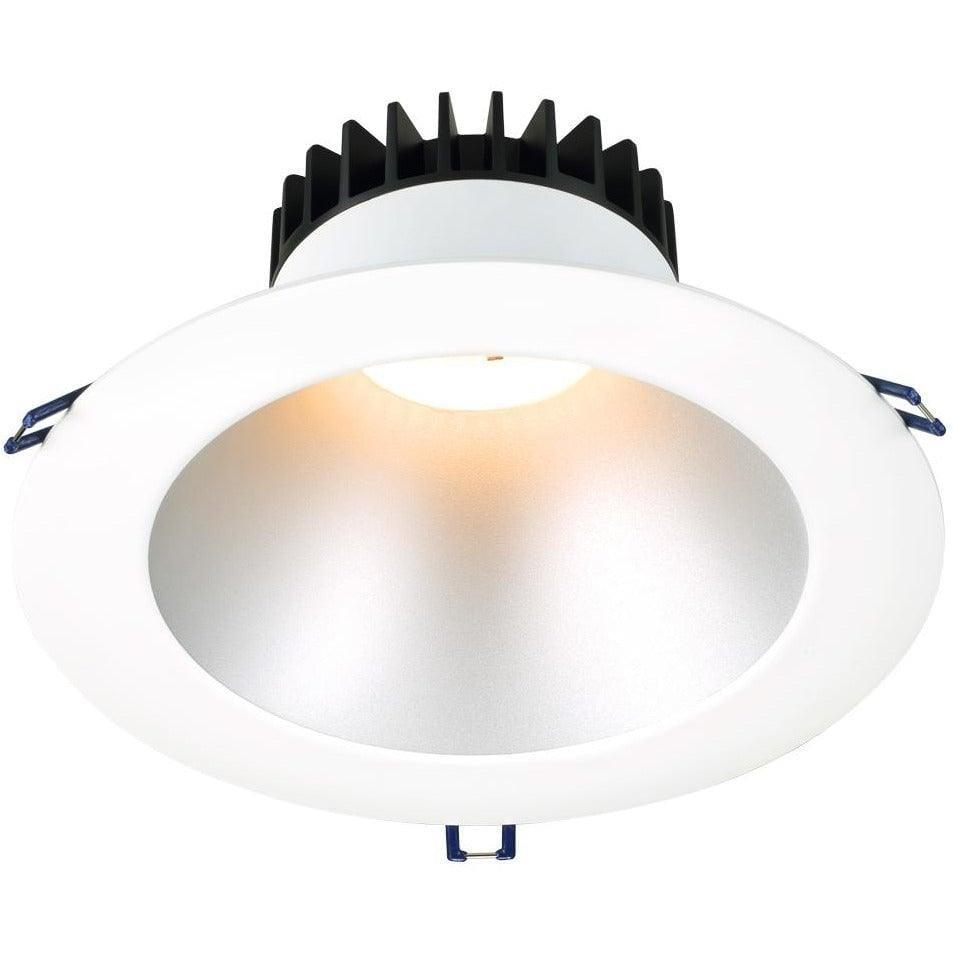 Lotus LED Lights - 8" Round Deep Regressed LED Recessed Light - LD8R-30K-HO-SR-WT | Montreal Lighting & Hardware